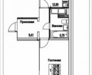 1-комнатная квартира площадью 39 кв.м, Муравская 2-я ул., 7 | цена 4 918 698 руб. | www.metrprice.ru