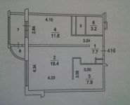 2-комнатная квартира площадью 53 кв.м, Восточный мкр., 1 | цена 4 200 000 руб. | www.metrprice.ru