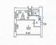 1-комнатная квартира площадью 35 кв.м, Бутырская ул., 53К2 | цена 6 990 000 руб. | www.metrprice.ru