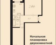 2-комнатная квартира площадью 54 кв.м, Академика Бакулева ул., 10 | цена 11 000 000 руб. | www.metrprice.ru