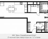 2-комнатная квартира площадью 83.77 кв.м, Живописная, 1 | цена 29 738 350 руб. | www.metrprice.ru