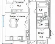 3-комнатная квартира площадью 84 кв.м, Шелепихинская набережная, влд 34, корп.3 | цена 29 616 700 руб. | www.metrprice.ru