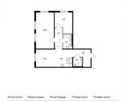 3-комнатная квартира площадью 81.1 кв.м, Варшавское шоссе, 141к11 | цена 11 637 850 руб. | www.metrprice.ru
