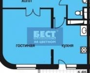 1-комнатная квартира площадью 55 кв.м, Первомайская улица, 49 | цена 4 700 000 руб. | www.metrprice.ru