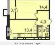 1-комнатная квартира площадью 39 кв.м, Ивановская, 3Д | цена 3 323 500 руб. | www.metrprice.ru
