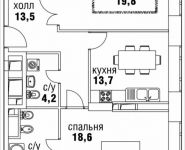 2-комнатная квартира площадью 83 кв.м, Верхняя, 34, корп.1 | цена 33 330 000 руб. | www.metrprice.ru