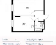 1-комнатная квартира площадью 3 кв.м в ЖК "Petrovsky Apart House", Маршала Захарова ул., 7 | цена 7 146 360 руб. | www.metrprice.ru