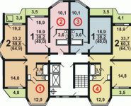 1-комнатная квартира площадью 40 кв.м, Заводская ул., 30 | цена 2 500 000 руб. | www.metrprice.ru