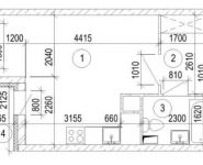 1-комнатная квартира площадью 29.3 кв.м, Космонавтов б-р | цена 2 703 752 руб. | www.metrprice.ru