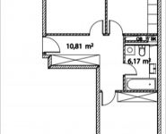 2-комнатная квартира площадью 68.47 кв.м, Лазоревый пр., 3 | цена 15 551 385 руб. | www.metrprice.ru
