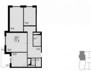 3-комнатная квартира площадью 79.2 кв.м, Радио ул. | цена 8 118 000 руб. | www.metrprice.ru