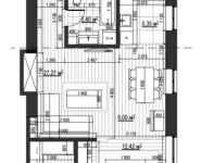 1-комнатная квартира площадью 57 кв.м, Мытная ул., 27 | цена 18 000 000 руб. | www.metrprice.ru