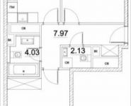 2-комнатная квартира площадью 65 кв.м, Лазоревый пр., 3С5 | цена 15 297 531 руб. | www.metrprice.ru