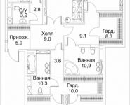 4-комнатная квартира площадью 185 кв.м, Малая Пироговская, 8 | цена 92 707 416 руб. | www.metrprice.ru