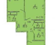 2-комнатная квартира площадью 69 кв.м, Старое Дмитровское шоссе, 15к1 | цена 5 850 000 руб. | www.metrprice.ru