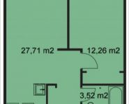 2-комнатная квартира площадью 47 кв.м, Ходынский бульвар, 2с1 | цена 8 466 500 руб. | www.metrprice.ru