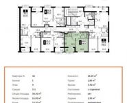1-комнатная квартира площадью 38.5 кв.м,  | цена 4 568 218 руб. | www.metrprice.ru