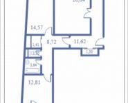 3-комнатная квартира площадью 104.7 кв.м, Кудрявцева, 12 | цена 11 517 000 руб. | www.metrprice.ru
