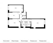 3-комнатная квартира площадью 92.8 кв.м, Варшавское ш., 141К2 | цена 13 363 200 руб. | www.metrprice.ru