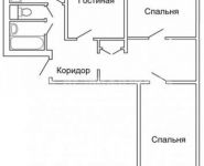 3-комнатная квартира площадью 60 кв.м, Пестеля ул., 2А | цена 8 200 000 руб. | www.metrprice.ru