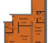 3-комнатная квартира площадью 83.8 кв.м, Добролюбова ул, 32а | цена 5 242 528 руб. | www.metrprice.ru