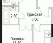 2-комнатная квартира площадью 46 кв.м, Барышевская Роща ул. | цена 4 339 380 руб. | www.metrprice.ru