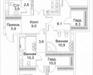 4-комнатная квартира площадью 181 кв.м, Малая Пироговская, 8 | цена 112 680 420 руб. | www.metrprice.ru