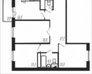3-комнатная квартира площадью 78.9 кв.м, проспект Астрахова, 2 | цена 7 850 945 руб. | www.metrprice.ru