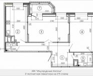 2-комнатная квартира площадью 75.1 кв.м, Игоря Мерлушкина, 2 | цена 5 989 410 руб. | www.metrprice.ru