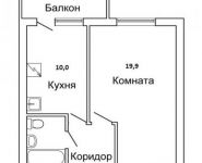 1-комнатная квартира площадью 36 кв.м, Новощукинская ул., 18К1 | цена 6 500 000 руб. | www.metrprice.ru