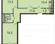 3-комнатная квартира площадью 86.3 кв.м, Ивановская, 7, корп.8Г | цена 6 731 400 руб. | www.metrprice.ru