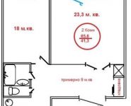 2-комнатная квартира площадью 66 кв.м, Краснобогатырская улица, 90 | цена 12 300 000 руб. | www.metrprice.ru