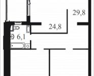 3-комнатная квартира площадью 134.5 кв.м, Мельникова, 1-3к6 | цена 23 207 975 руб. | www.metrprice.ru