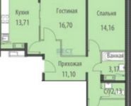 3-комнатная квартира площадью 75 кв.м, улица Липовый Парк, 6 | цена 7 030 000 руб. | www.metrprice.ru