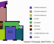 3-комнатная квартира площадью 60 кв.м, Правды ул., 1 | цена 12 700 000 руб. | www.metrprice.ru