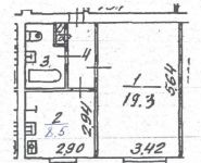 1-комнатная квартира площадью 34 кв.м, Черняховского ул., 17К4 | цена 7 100 000 руб. | www.metrprice.ru