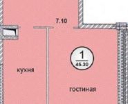 1-комнатная квартира площадью 45 кв.м, Московская улица, 56 | цена 5 200 000 руб. | www.metrprice.ru