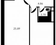 1-комнатная квартира площадью 50.05 кв.м, Новоалексеевская, 16с7 | цена 12 257 690 руб. | www.metrprice.ru