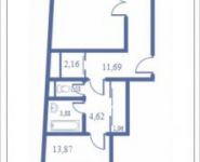 2-комнатная квартира площадью 84.1 кв.м, Мясницкая улица, 17с2 | цена 7 989 500 руб. | www.metrprice.ru