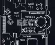 2-комнатная квартира площадью 77 кв.м, Авиационная ул., 77К5 | цена 27 500 000 руб. | www.metrprice.ru