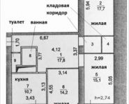 3-комнатная квартира площадью 87.9 кв.м, Ленина, 8 | цена 5 493 750 руб. | www.metrprice.ru