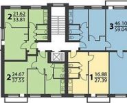 2-комнатная квартира площадью 39 кв.м, Банный переулок, 2с1 | цена 11 250 000 руб. | www.metrprice.ru