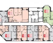 3-комнатная квартира площадью 76.4 кв.м, Бережок ул, 4 | цена 5 271 600 руб. | www.metrprice.ru