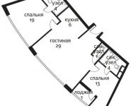 3-комнатная квартира площадью 89 кв.м, Ефремова ул., 10 | цена 52 005 000 руб. | www.metrprice.ru