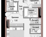 3-комнатная квартира площадью 125.7 кв.м в ЖК "РЕНОМЭ", Новослободская улица, д.24, к.1 | цена 61 110 000 руб. | www.metrprice.ru