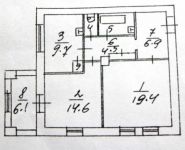 3-комнатная квартира площадью 68 кв.м, Октябрьский пр-т, 375 | цена 4 500 000 руб. | www.metrprice.ru