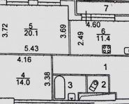 2-комнатная квартира площадью 65 кв.м, Ленина пр-т, 82К1 | цена 5 600 000 руб. | www.metrprice.ru