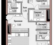 3-комнатная квартира площадью 125.6 кв.м в ЖК "РЕНОМЭ", Новослободская улица, д.24, к.1 | цена 56 140 000 руб. | www.metrprice.ru