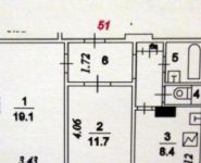 2-комнатная квартира площадью 51 кв.м, улица Генерала Кузнецова, 16к1 | цена 8 500 000 руб. | www.metrprice.ru