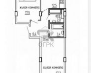 2-комнатная квартира площадью 62 кв.м, Жегаловская ул., 41 | цена 3 650 000 руб. | www.metrprice.ru